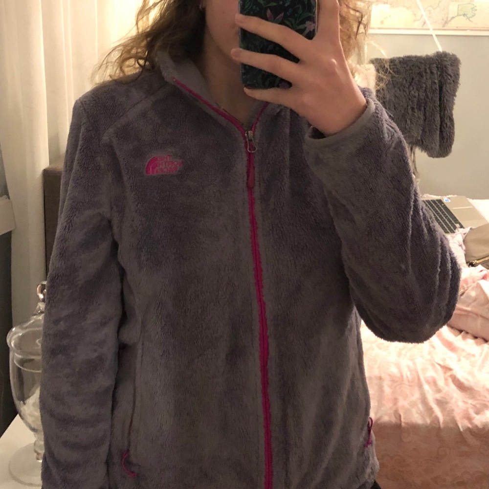 North Face Fuzzy Jacket💓